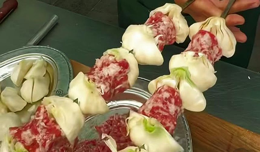 Araban sarımsağı mangallarda yerini aldı