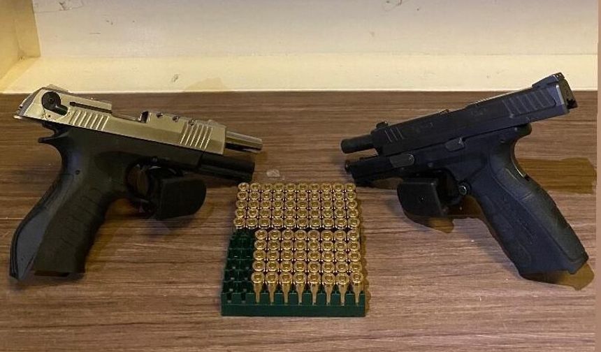 Gaziantep’te silah kaçakçılığı operasyonu: 9 gözaltı