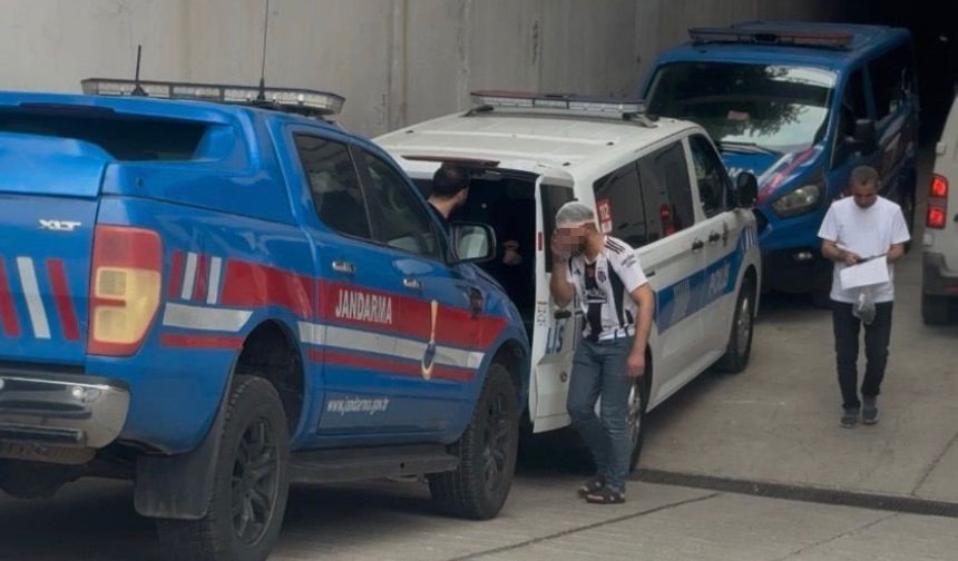 Taksiciyi rehin alan zanlı tutuklandı