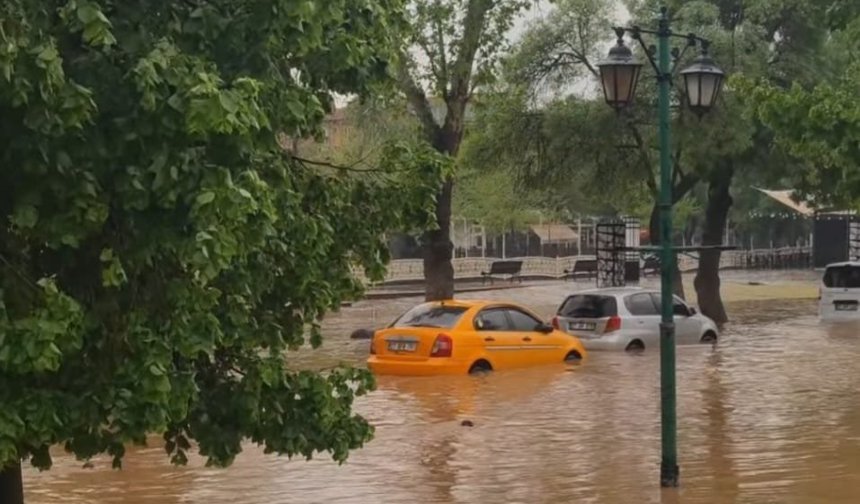 Gaziantep’te Alleben deresi taştı
