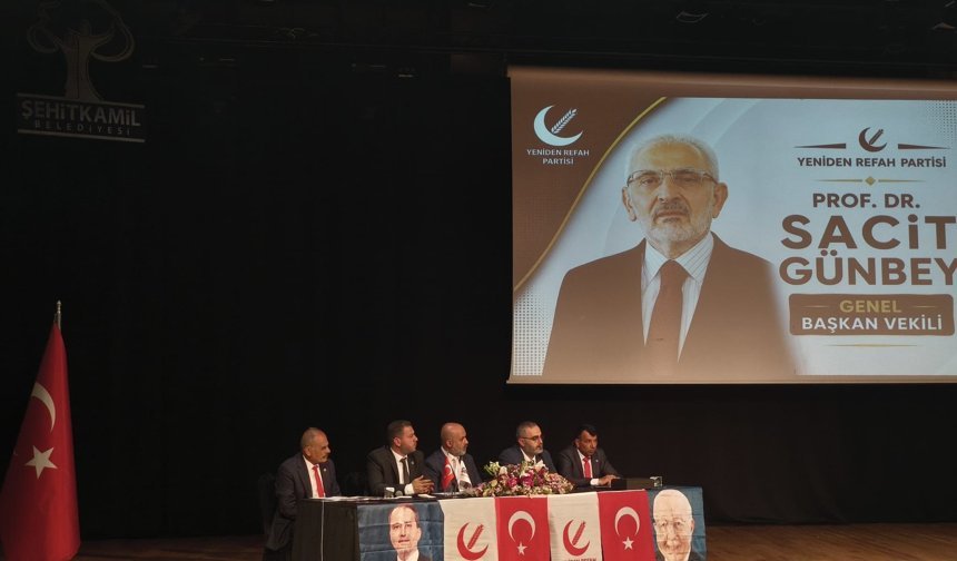 Yeniden Refah Partisi, Şehitkamil’de yönetimini seçti