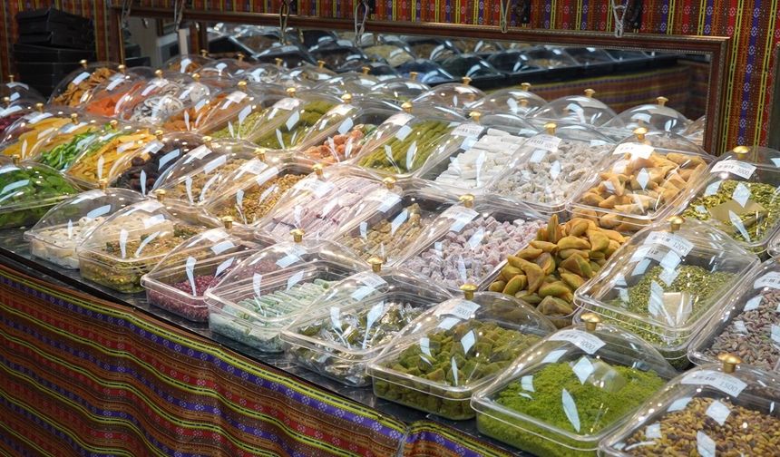 Gaziantep’te lokum tezgahları doldu taştı