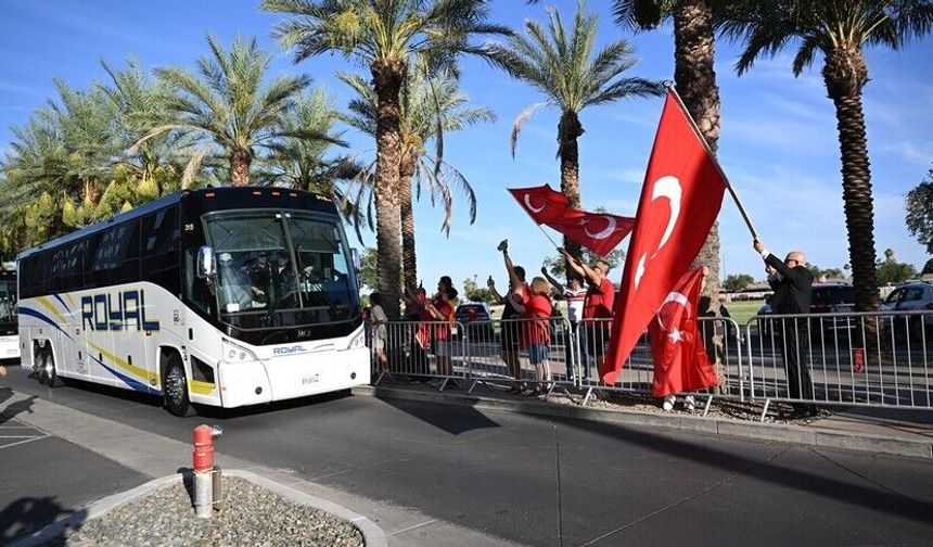 A Milli Futbol Takımı Dünya Kupası hazırlıkları için Arizona’ya geçti