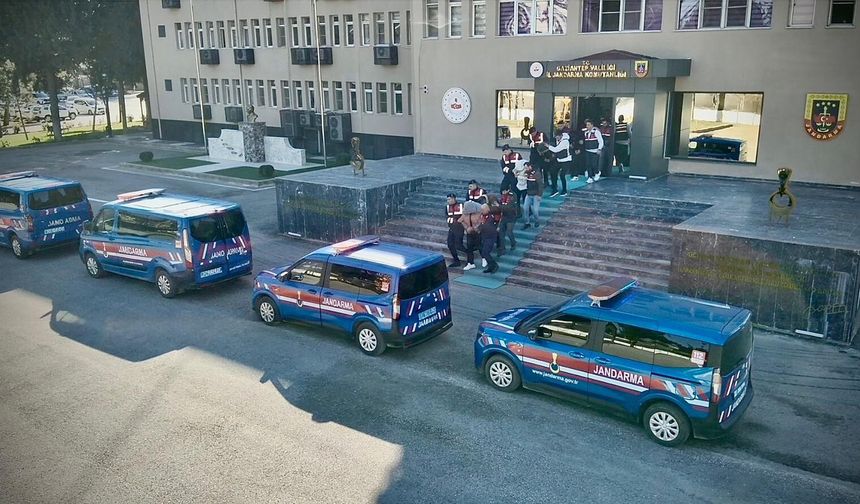 Gaziantep’te dev çember operasyonu: 123 tutuklama
