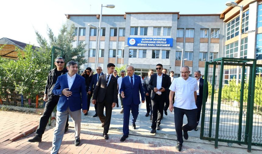 Ersin Tatar GAÜN Hastanelerini inceledi