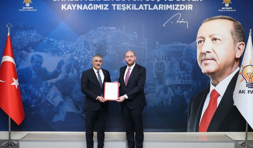 AK Parti Nizip’te İlçe Başkanlığına yeni dönem