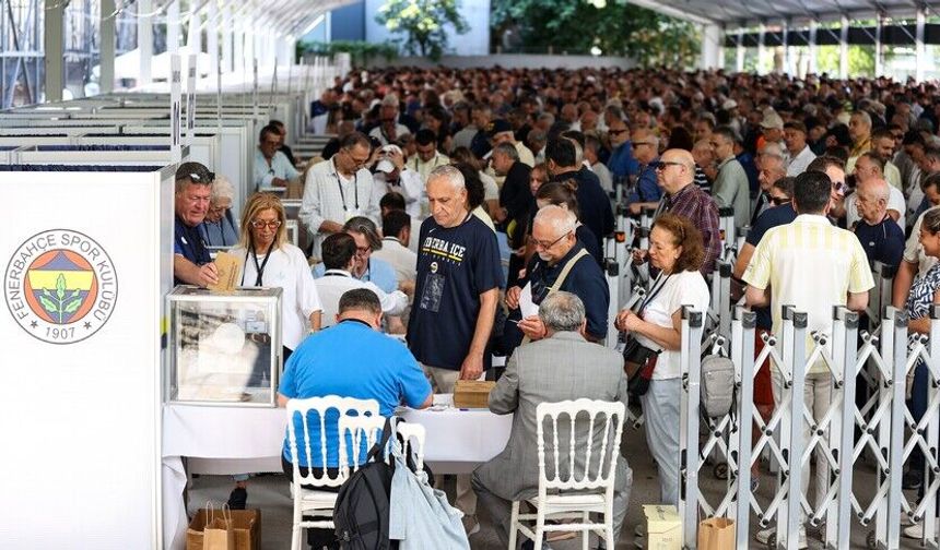 Fenerbahçe’de olağanüstü seçim başladı