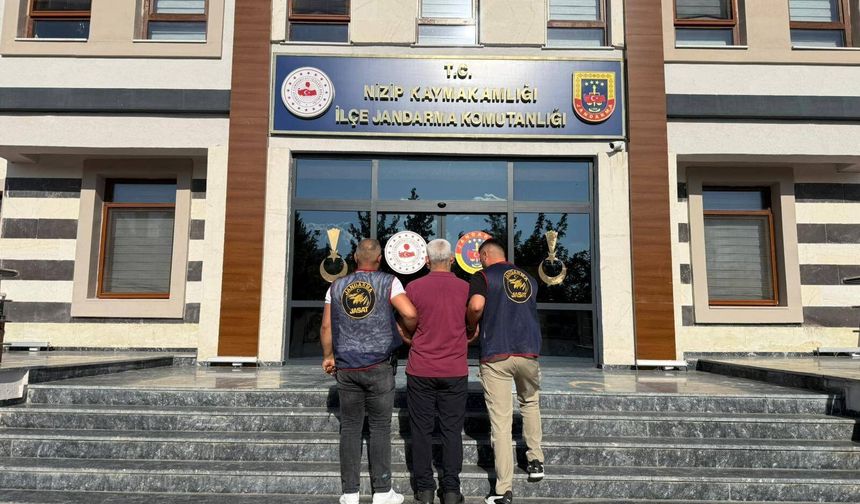 Firari hükümlü Nizip'te kıskıvrak yakalandı