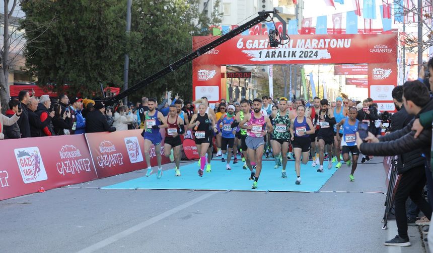 Gazi Yarı Maratonu için geri sayım başladı