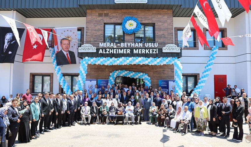Gaziantep'te Alzheimer hastalarına kapsamlı destek merkezi açıldı