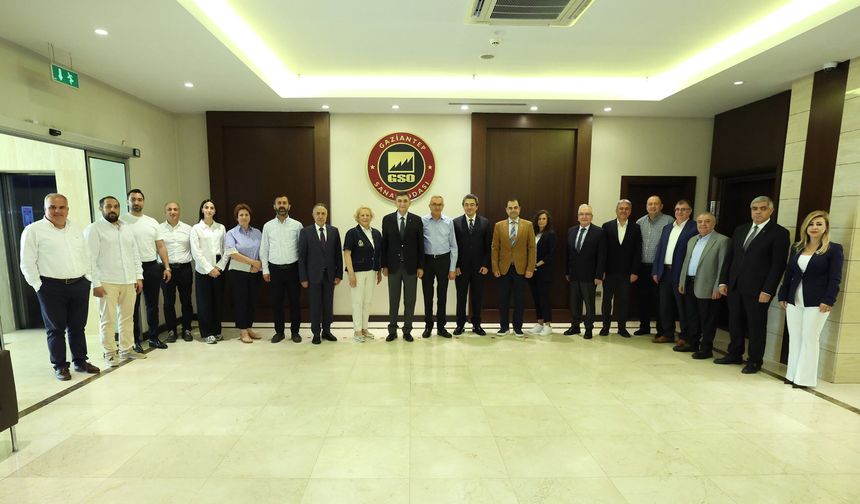 Gaziantep ve Kocaeli sanayi odaları ortak toplantıda buluştu