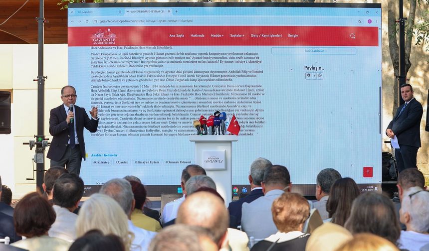 Gaziantep’te şehrin hafızası dijitalleşti