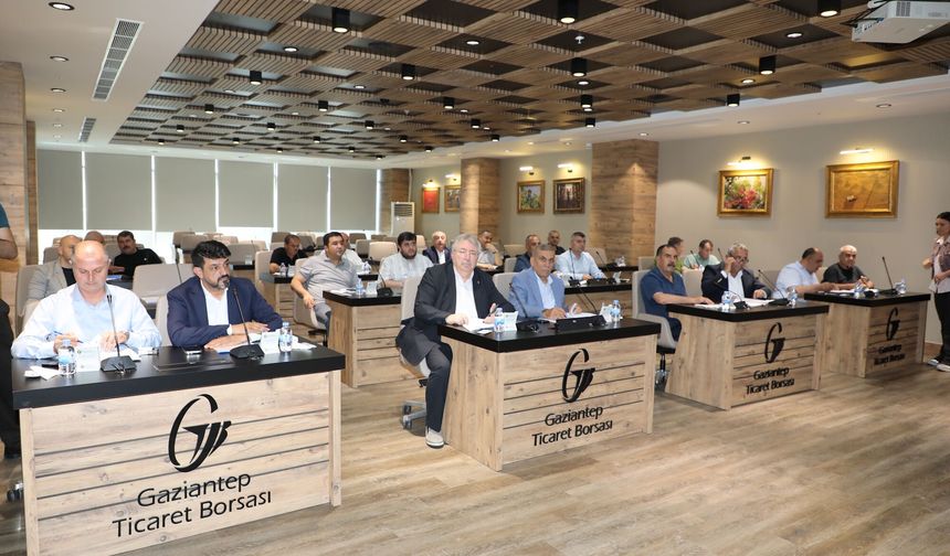 Hasat ve piyasa gelişmeleri masaya yatırıldı