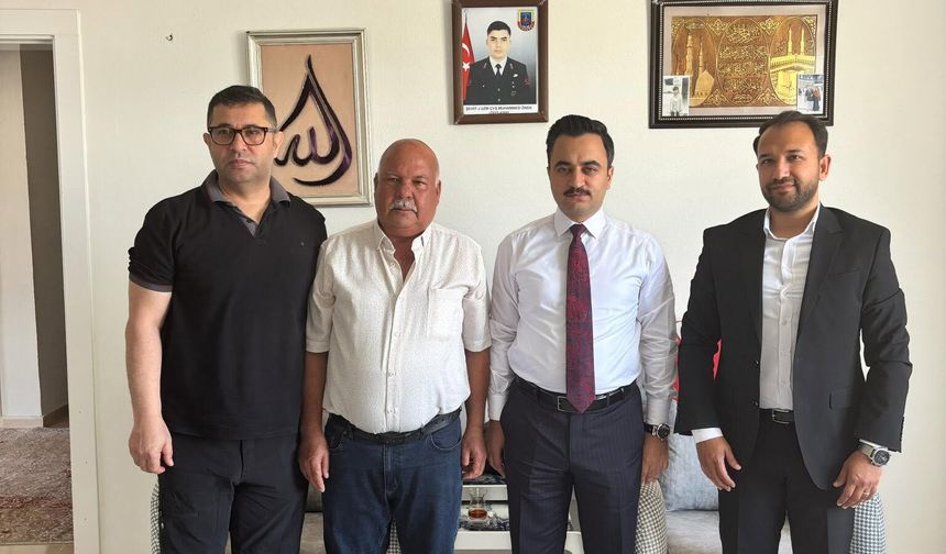 Kaymakam’dan Şehit ailesine anlamlı ziyaret