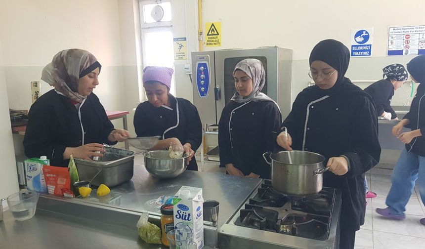 Meslek lisesinde rekor üretim
