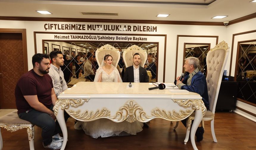 Gaziantep'te rekor nikâh günü: 126 çift evet dedi