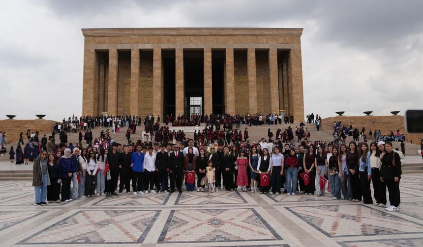 Öğrencilere Ankara’da tarih yolculuğu