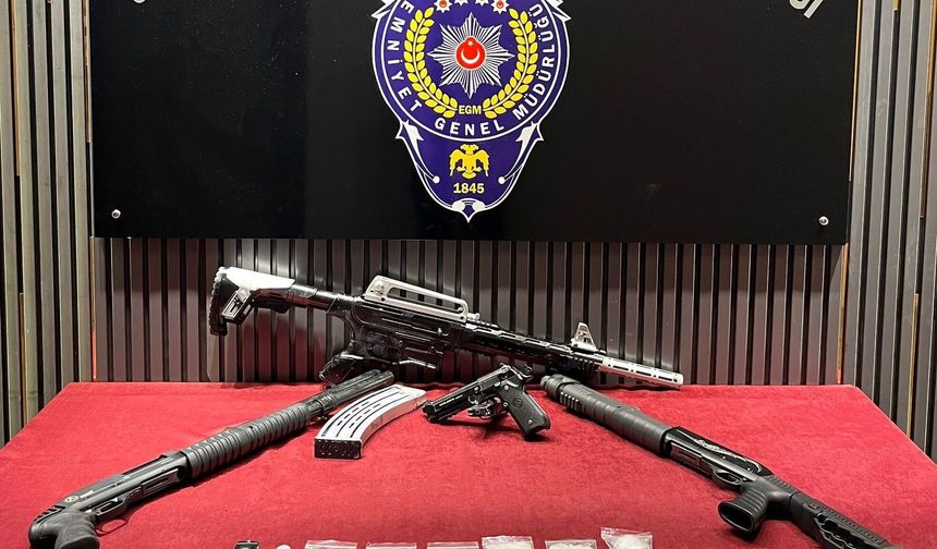 Gaziantep’te çok sayıda ruhsatsız silah ele geçirildi