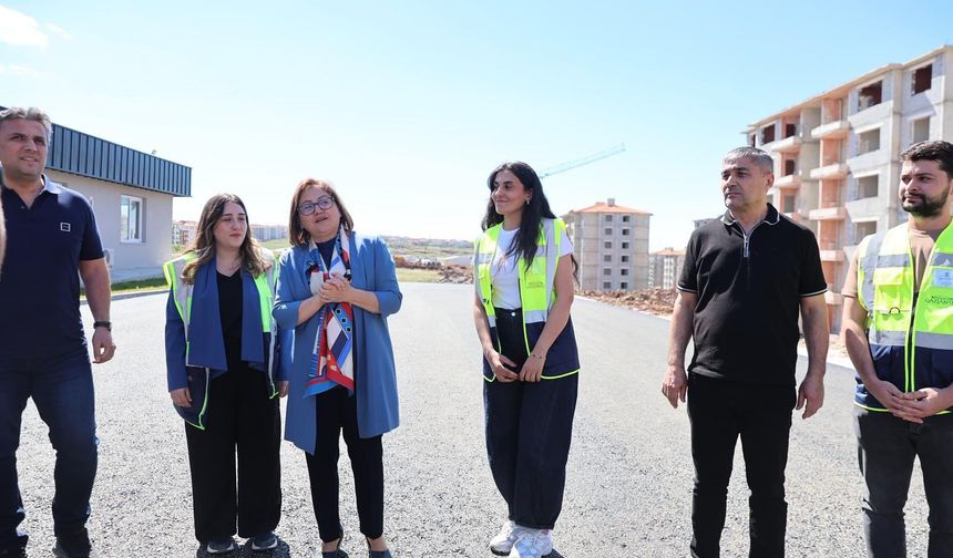 Şahin çalışmaları yerinde i̇nceledi