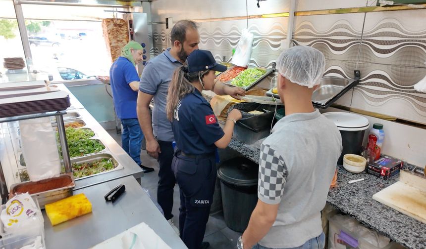Şehitkamil'de kasaplara denetim