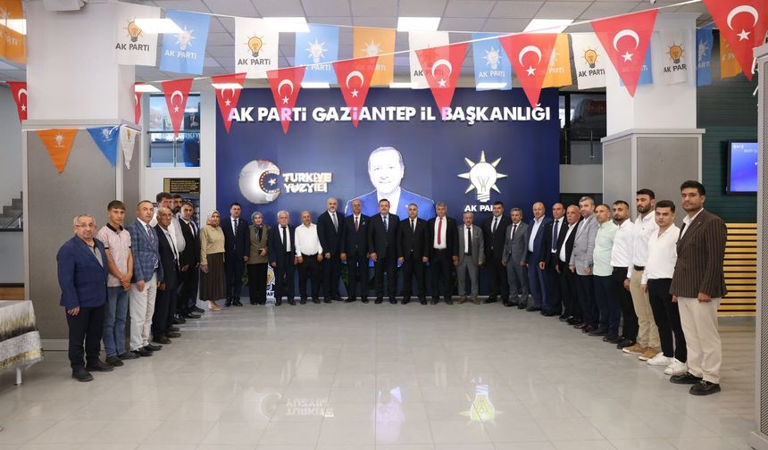 AK Parti Gaziantep’e 25 kişilik katılım