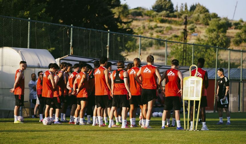 Gaziantep FK hazırlıklarını sürdürdü