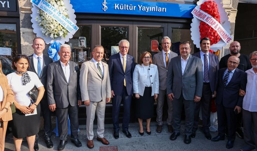 Gaziantep’e değer katacak yeni kitabevi hizmete açıldı