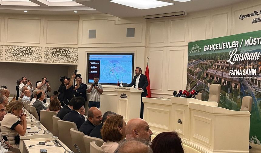 Gaziantep'te Bahçelievler ve Müstakil Evler projeleri tanıtıldı