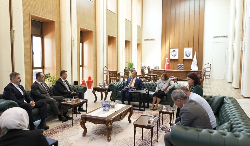 Gaziantep’te fuar ziyareti gerçekleştirildi
