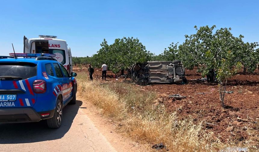 Gaziantep'te yol çalışması kazaya neden oldu