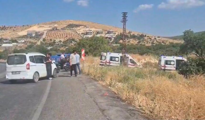 Gaziantep'te iki araç çarpıştı yaralılar var