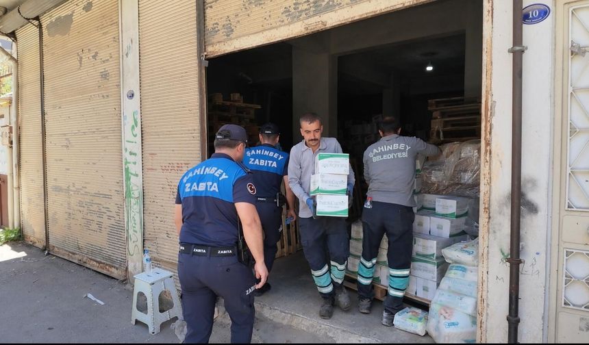 Gaziantep'te sahte etiketli ürünler ele geçirildi