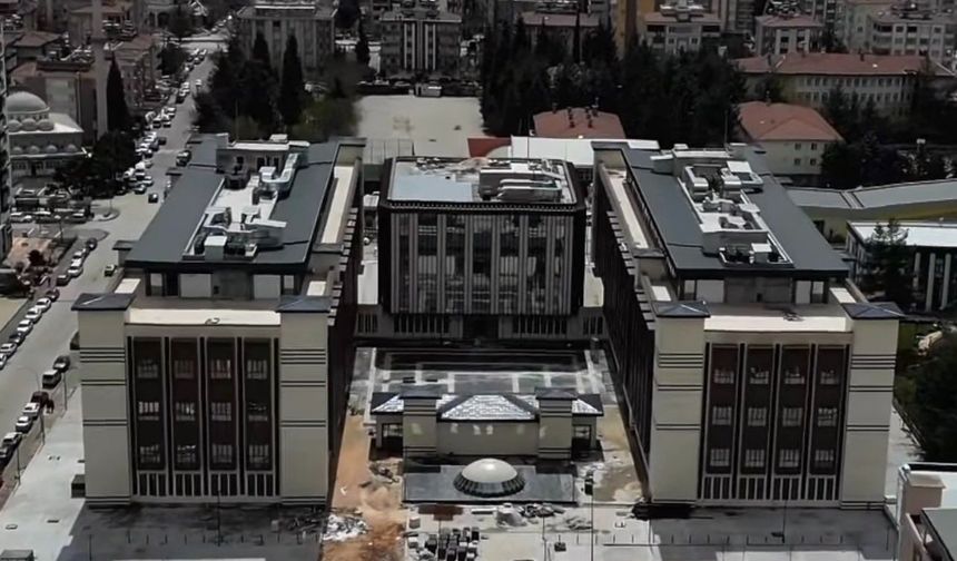 Gaziantep'te yeni hizmet binasında geri sayım başladı