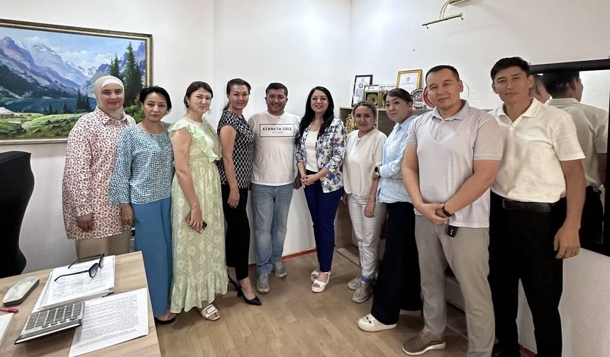GAÜN’den Kazakistan'a akademik destek