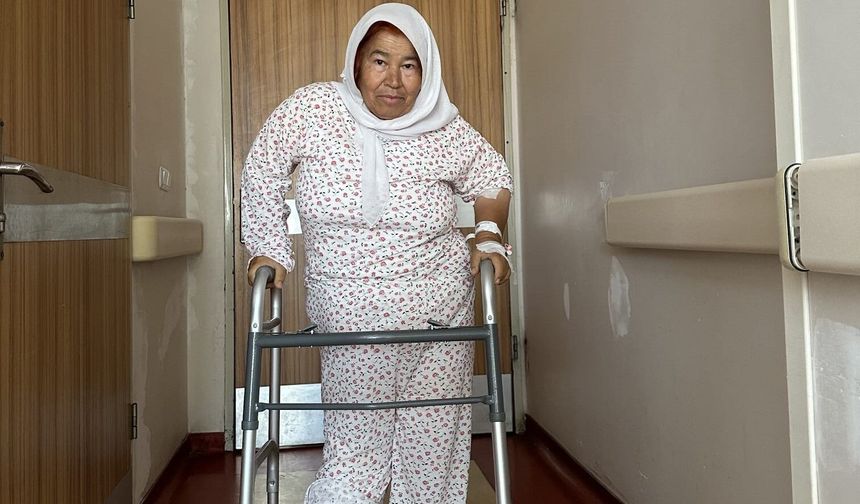 Gaziantep'te yıllardır süren bacak sorunu ameliyatla son buldu