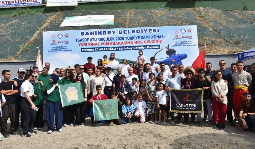 Gaziantep’te atlı okçulukta finalistler belli oldu