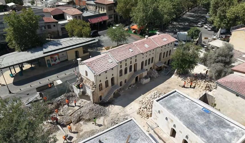 Gaziantep’te 200 yıllık tarihi evler restore ediliyor