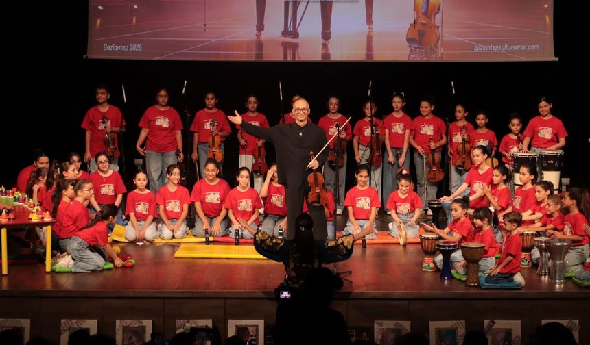 Gaziantep’te genç yetenekler müzik kampında buluştu