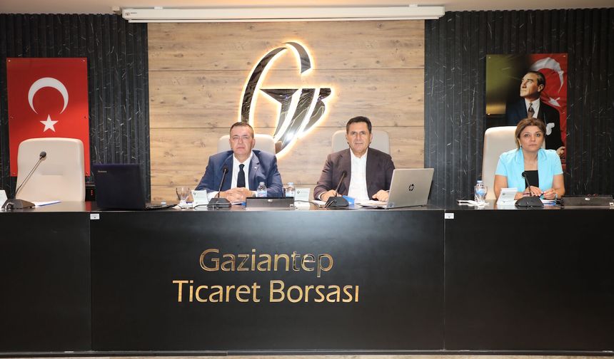 GTB’de tarım, ticaret ve ekonomi gündemi değerlendirildi