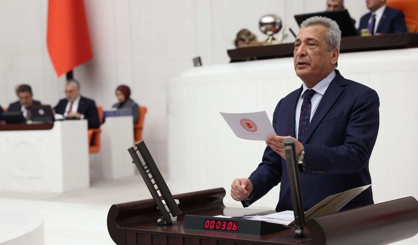 Hasan Öztürkmen Gaziantep’in sorunlarını TBMM’ye taşıdı