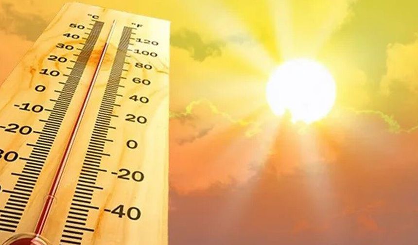 Gaziantep'te sıcaklık rekor seviyeye yaklaştı