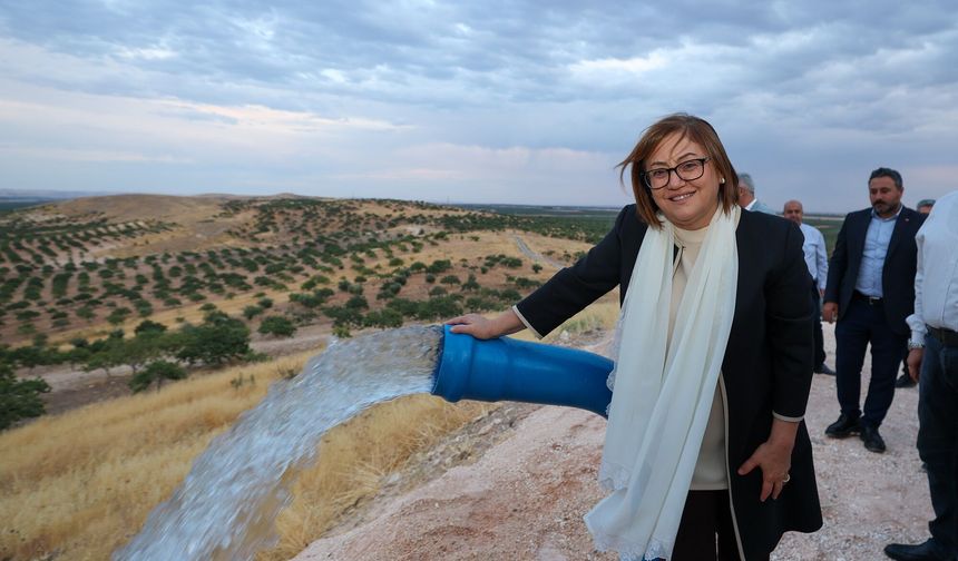Gaziantep’te içme suyuna 60 milyon TL’lik dev çözüm