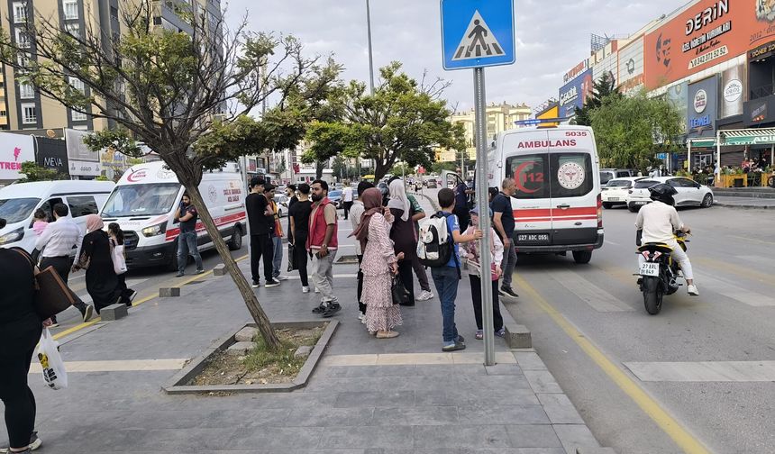 Gaziantep’te motosiklete çarpıp kaçtı!