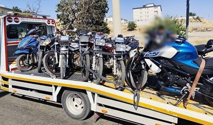 Gaziantep'te motosiklet denetimlerinde ceza yağdı