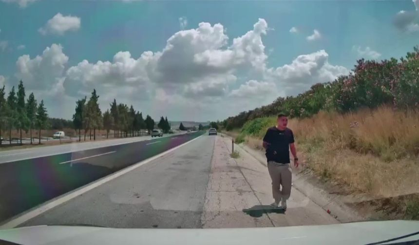 TAG Otoyolu'nda akılalmaz olay: Önce soydu, sonra uyardı