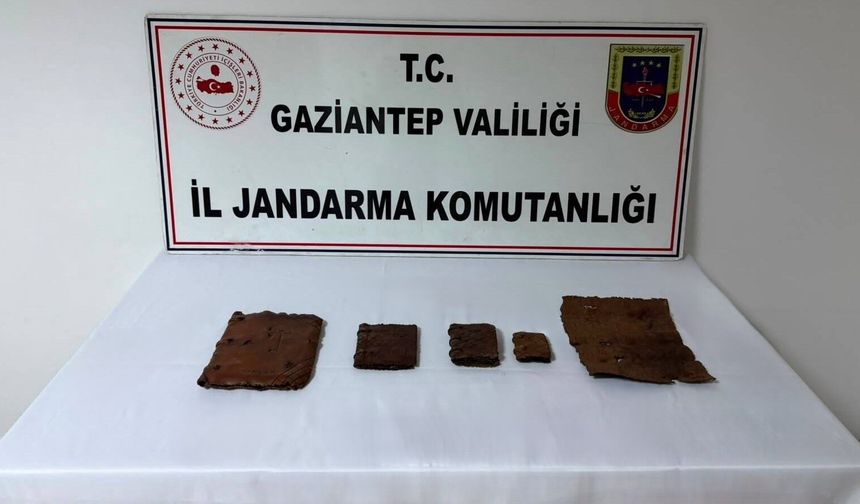 Gaziantep'te tarihi eser kaçakçılarına dev operasyon