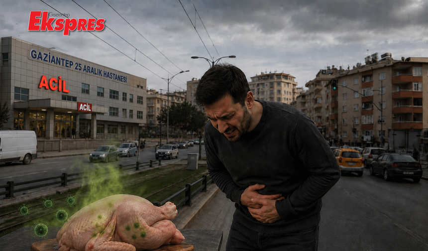 Gaziantep'te 17 kişi tavuktan zehirlendi