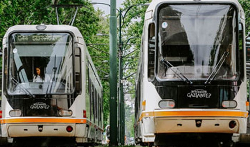 Gaziantep'te yeni tramvayların rengini vatandaş belirleyecek