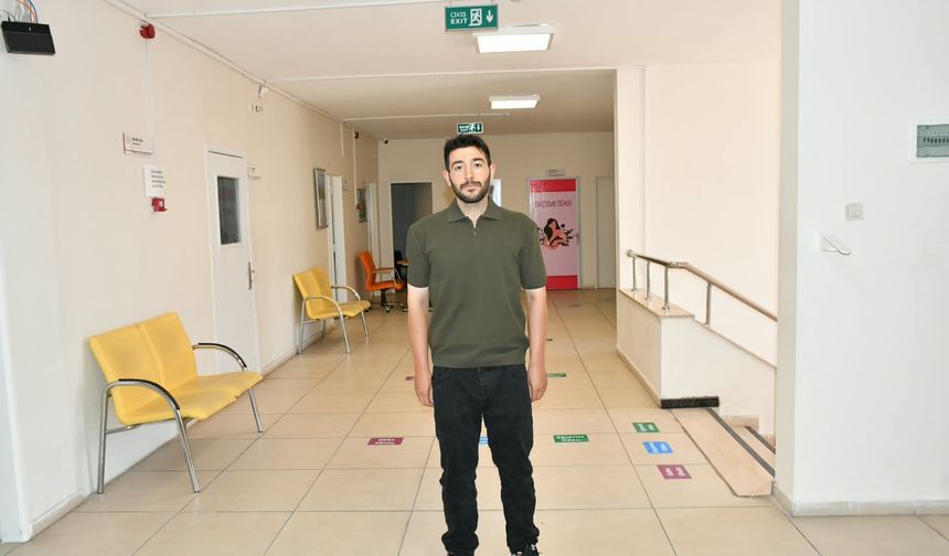 Gaziantep’te 9 ayda 47 kilo vererek sağlığına kavuştu