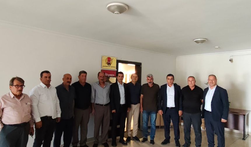 Dağ-Dere Köyleri Derneği’nden ABB’ye ziyaret